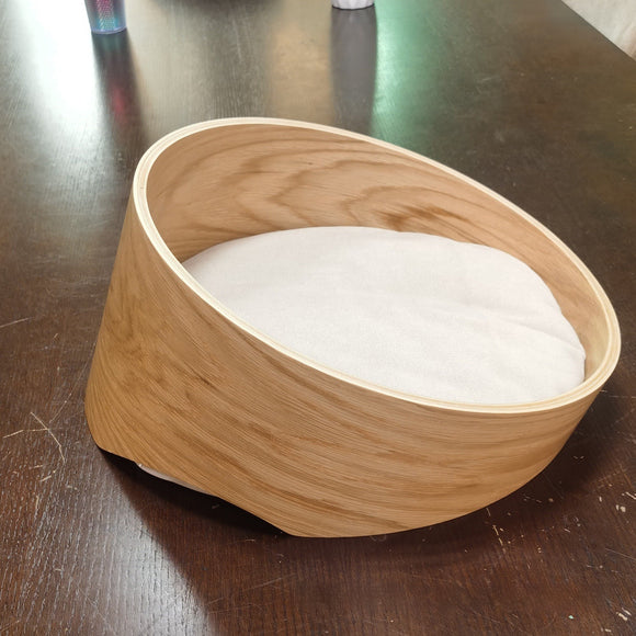 Casa Gatera de Madera Maciza para Todas las Estaciones