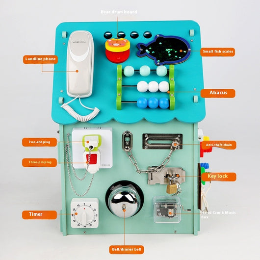 Casa Ocupada Montessori - Juguete Educativo DIY para Bebés y Niños Pequeños - Image 4