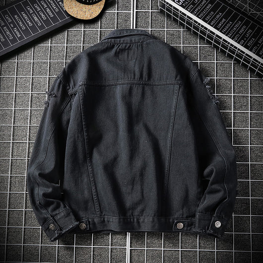 Chamarra de Mezclilla Talla Grande para Hombre - Image 7