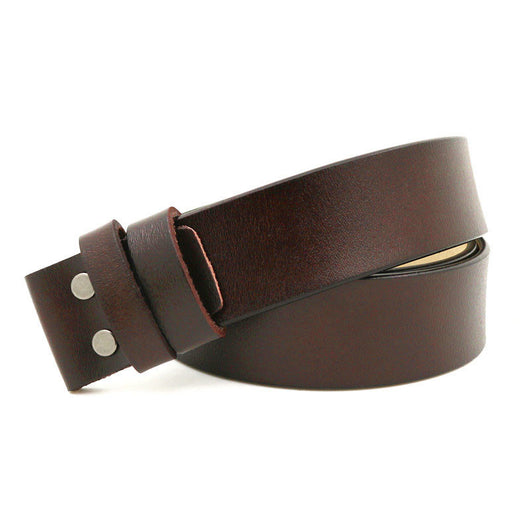 Cinturón de Cuero para Hombre 38cm sin Hebilla - Image 4