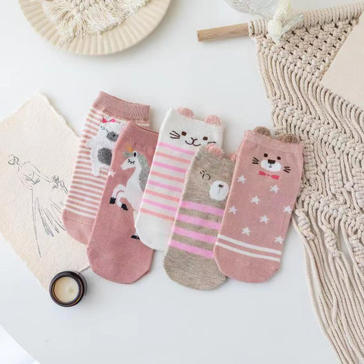 Calcetines Tubo de Algodón para Mujer - Estilo Europeo y Americano - Image 9