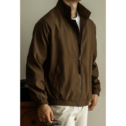 Chaqueta Cuello Americano para Hombre Primavera Otoño - Image 2
