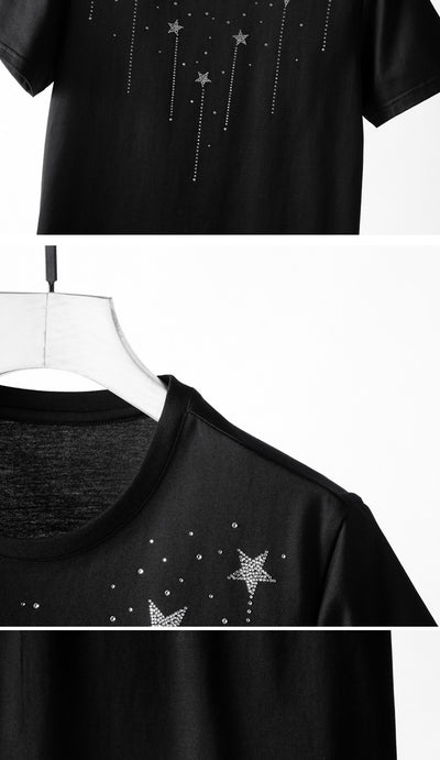 Playera Premium Crystal Diamond Five Star para Hombre - Image 15