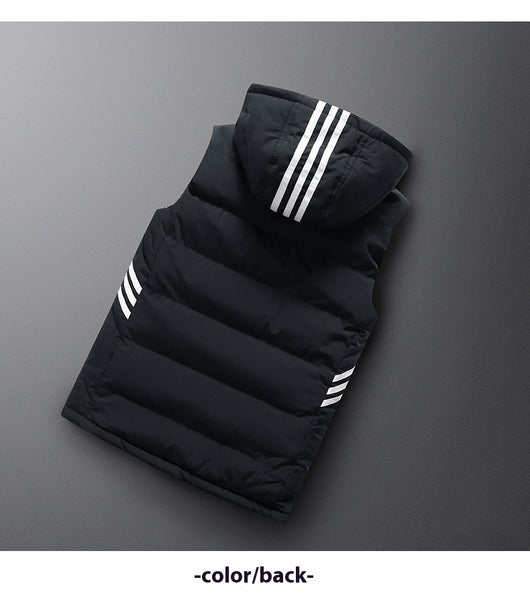 Chaleco de Plumas con Capucha para Hombre - Image 20