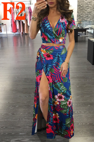Conjunto Floral de Dos Piezas para Mujer - Image 27