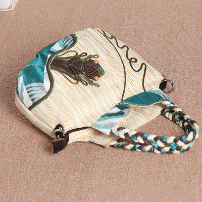 Bolso Étnico Multicolor - Bandolera Messenger Artesanal Original - Image 7