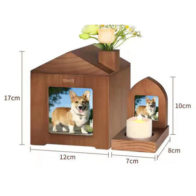 Urna Funeraria de Madera Maciza para Mascotas - Caja Conmemorativa Premium - Image 3