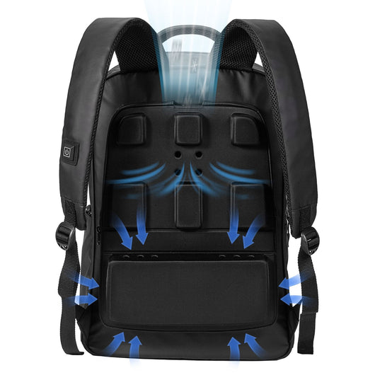 Mochila Ejecutiva con Ventilador de Refrigeración para Computadora - Image 3