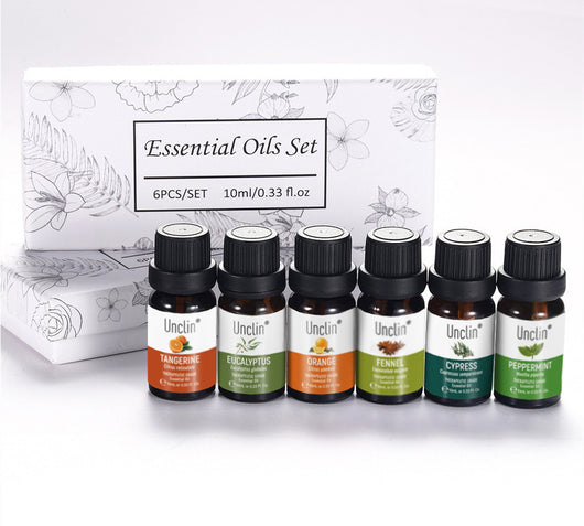 Kit de 6 Aceites Esenciales Aromaterápicos de 10ML
