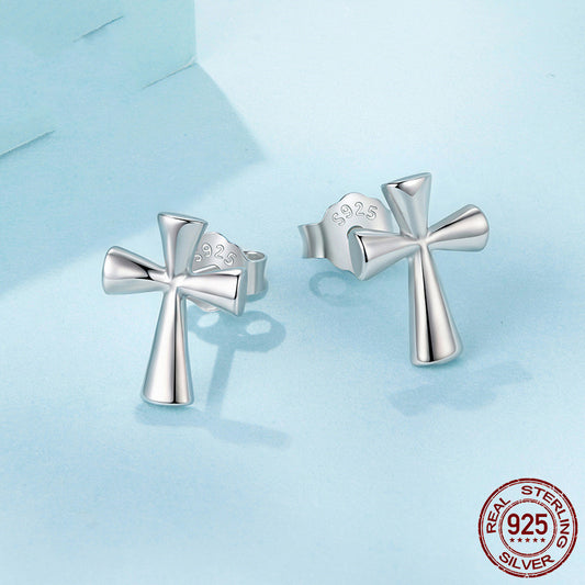 Aretes de Plata Esterlina 925 Personalizados Estilo Europeo y Americano