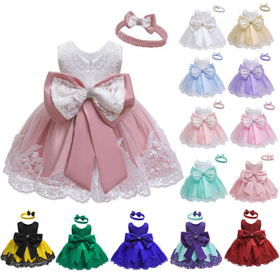 Vestido de Encaje con Falda Voluminosa - Image 15