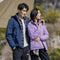 Chaqueta Deportiva Aislante Impermeable para Parejas - Forro Polar Grueso