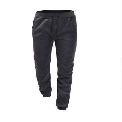 Pantalones de Felpa Lisos para Hombre - Image 10