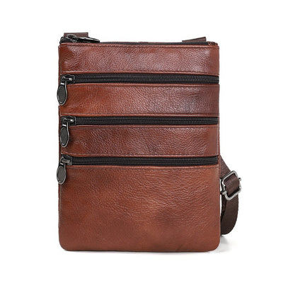 Bolsa de Cuero Genuino para Hombre - Estilo Casual y Profesional - Image 9