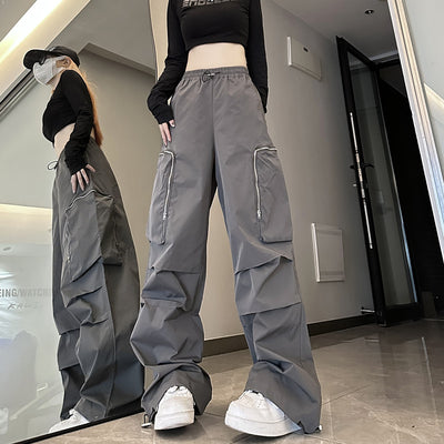 Pantalón Recto Suelto Negro para Trabajo y Casual - Image 8