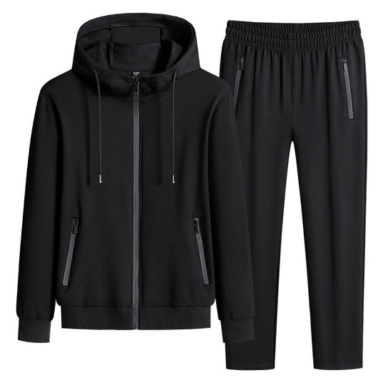 Conjunto de Abrigo, Suéter y Pantalón Casual para Parejas Talla Grande - Image 3