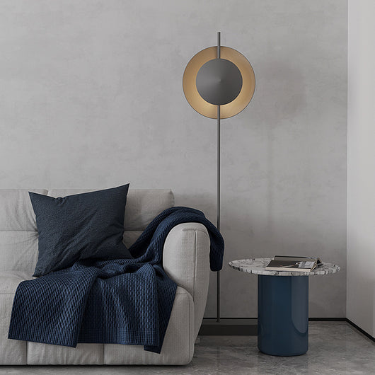 Lámpara de Piso Minimalista con Diseño Geométrico - Image 3