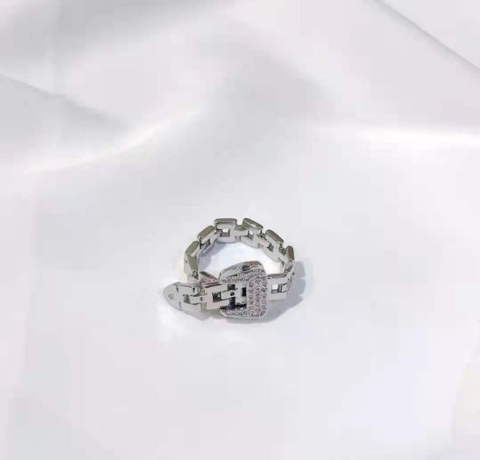 Hebilla de Cinturón con Diseño Micro Incrustado Zirconia Estilo Japonés y Coreano - Image 7