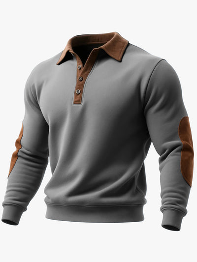 Sudadera Tipo Hoodie con Cierre de Medio Zip y Estampado 3D Étnico para Hombre - Image 12