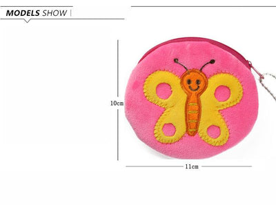 Monedero Peluche Personalizado con Diseño de Insectos - Mariposa y Abeja - Image 27