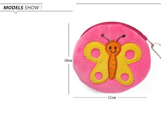 Monedero Peluche Personalizado con Diseño de Insectos - Mariposa y Abeja - Image 27