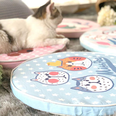 Cama Redonda Térmica para Mascotas - Almohadilla 4 Estaciones Extraíble - Image 12