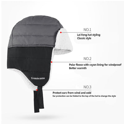 Gorro Térmico Unisex con Protección Auditiva para Actividades Outdoor - Image 3