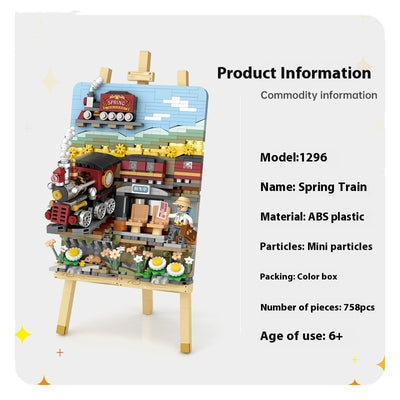 Tren de Primavera - Bloques de Construcción Micropartículas - Image 3
