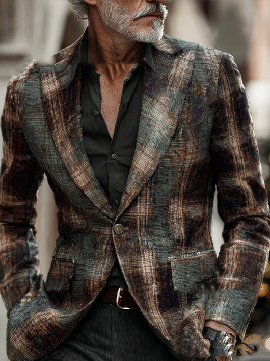 Blazer Floral para Hombre con Estampado Moderno - Image 15