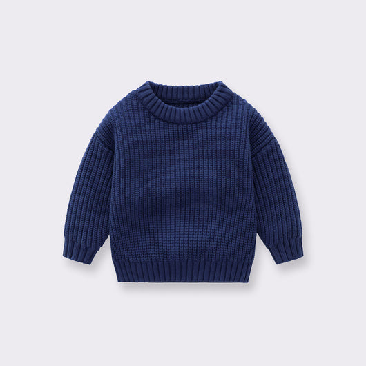 Abrigo Tejido Suelto para Niños y Niñas - Otoño e Invierno - Image 4