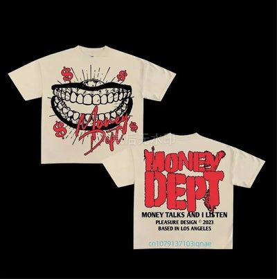 Camiseta Retro Holgada para Mujer con Estampado Gráfico de Algodón - Image 27