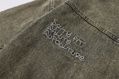 Chaqueta Vaquera Rasgada para Hombre - Estilo Urbano Casual - Image 20