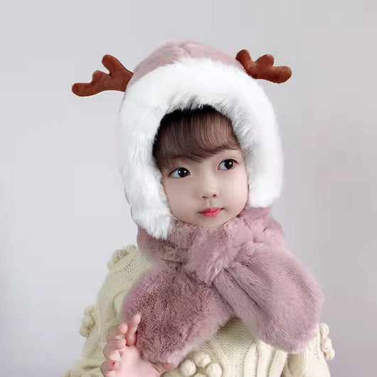 Gorro Bebé Acolchado Cálido Protección Contra el Viento