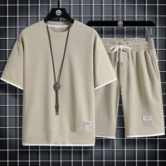 Conjunto Deportivo de Verano para Hombre - Camiseta y Pantalones Casuales - Image 2