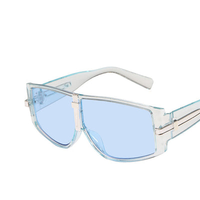 Clear oversized cycling goggles with a full-frame design and transparent lenses, suitable for men. - Image 11
