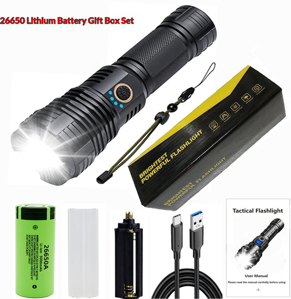 Linterna LED P70 Profesional Zoom Aluminio Resistente - Image 6