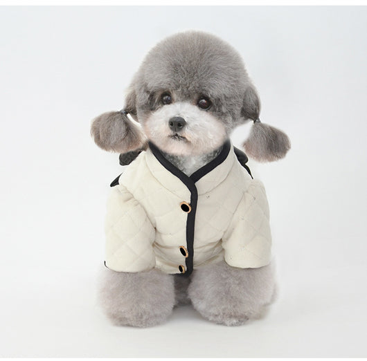 Abrigo de Algodón para Mascotas con Forro de Terciopelo - Calidez y Confort - Image 6