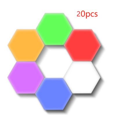 Lámpara de Pared Modular Helios Touch con Paneles de Panal - Image 7