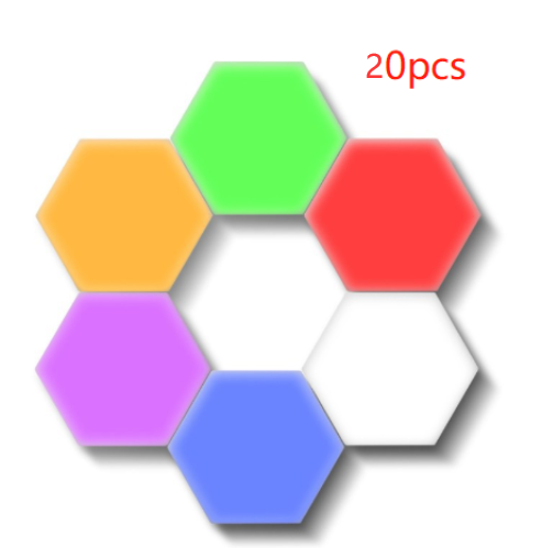 Lámpara de Pared Modular Helios Touch con Paneles de Panal - Image 7