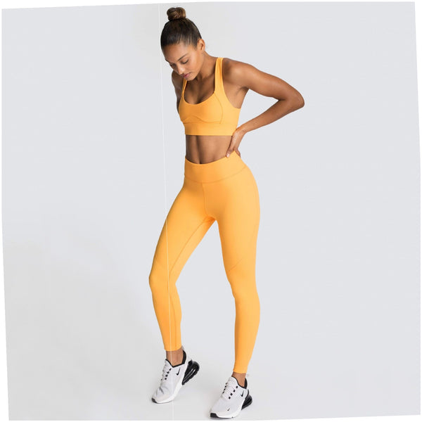 Conjunto Deportivo de Yoga en Colores Puros