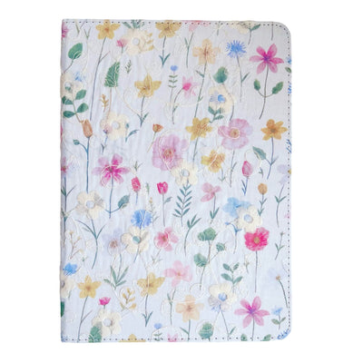 Funda Protectora de Cuero para Tablet con Diseño Floral y Ranura para Stylus - Image 13