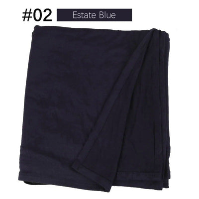 Bufanda de Jersey de Algodón Mercerizado con Puntas Cerradas - Image 7