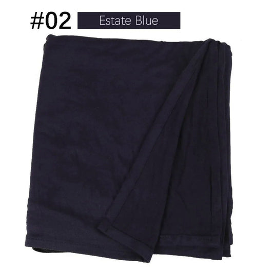 Bufanda de Jersey de Algodón Mercerizado con Puntas Cerradas - Image 7