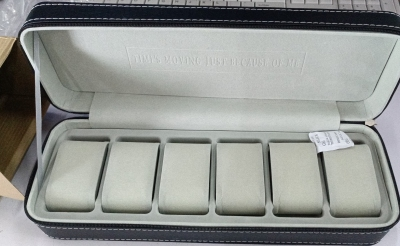 Estuche Organizador de Relojes Portátil de 6 Compartimentos - Image 6