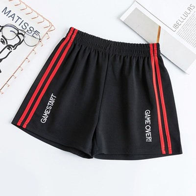 Shorts Deportivos de Cintura Alta y Pierna Ancha para Mujer - Image 7