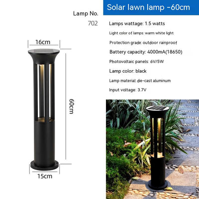 Lámpara Solar LED para Jardín - Iluminación Exterior Impermeable - Image 13