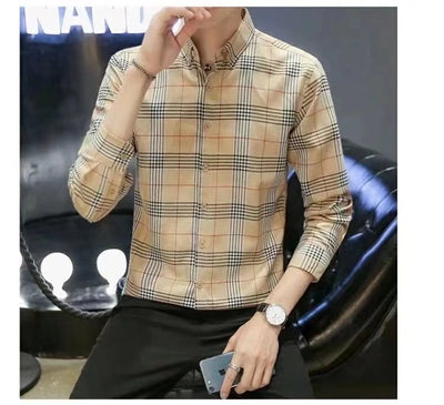 Chaqueta Camisa Slim Fit Coreana - Estilo Trendy para Hombre - Image 16