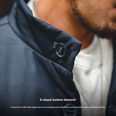Abrigo de Trabajo Japonés Entallado para Hombre Invierno - Image 10