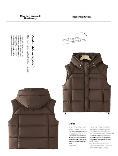 Chaleco Acolchado Térmico para Mujer - Talla Grande Invierno - Image 26