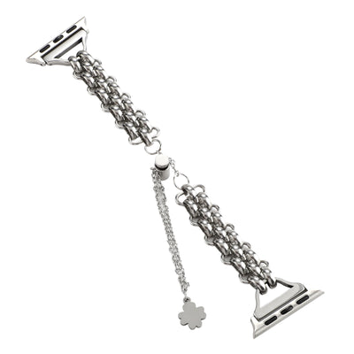 Pulsera de Reloj Acero Inoxidable Doble Fila - Image 5